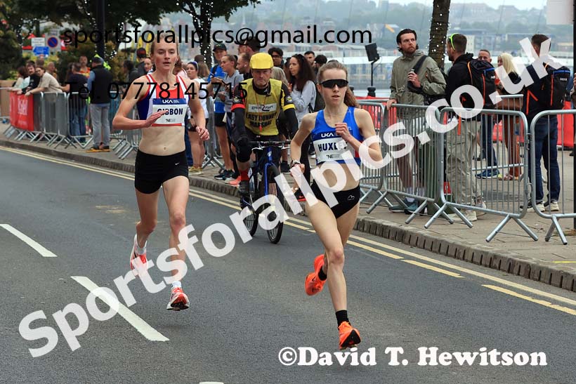 Womens 2024 UK Athletics 5k Road Champs., Newcastle/Gateshead Quayside.  Photo: David T. Hewitson/Sports for All Pics